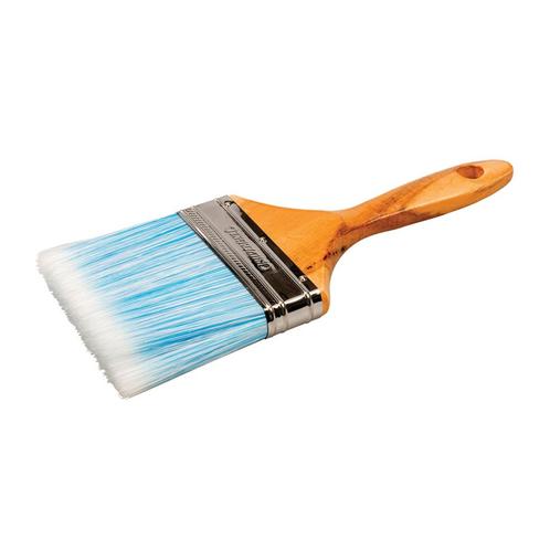 Silverline Synthetische schilderskwast - 100 mm - roestvr..., Doe-het-zelf en Verbouw, Schildersmaterialen, Nieuw, Ophalen of Verzenden