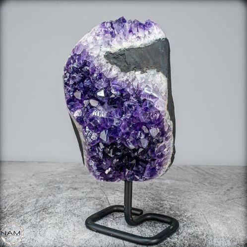 Zeldzame Natuurlijke Suikerglazuurde Amethist op, Verzamelen, Mineralen en Fossielen