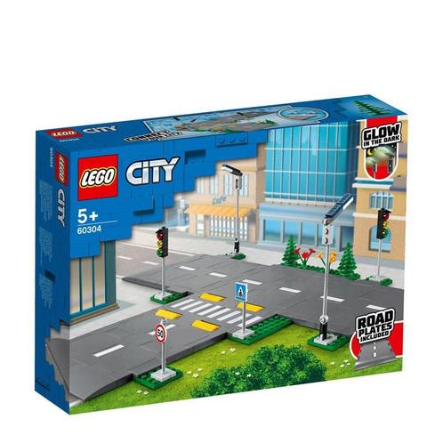 LEGO City 60304 wegplaten, Kinderen en Baby's, Speelgoed | Duplo en Lego, Nieuw, Verzenden