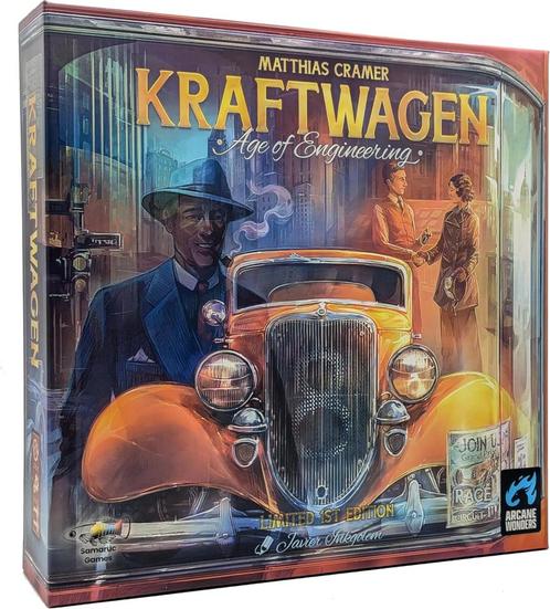 Kraftwagen - Age of Engineering | Arcane Wonders -, Hobby en Vrije tijd, Gezelschapsspellen | Bordspellen, Nieuw, Verzenden