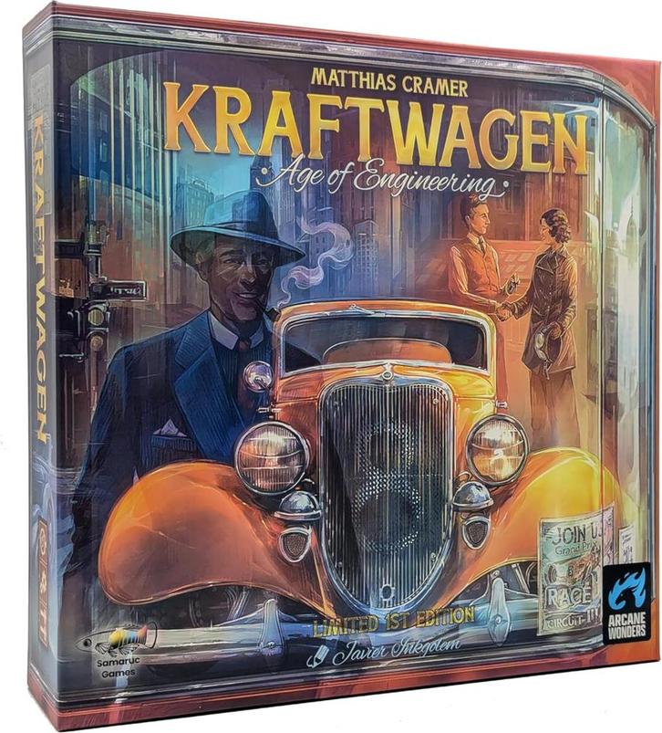 Kraftwagen - Age of Engineering | Arcane Wonders -, Hobby en Vrije tijd, Gezelschapsspellen | Bordspellen, Nieuw, Verzenden