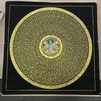 Large Mandala Mantra with Green Tara, Syama tara - Thangka, Antiek en Kunst, Antiek | Overige Antiek
