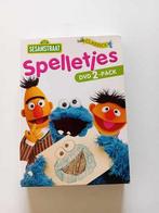 123 Sesamstraat   spelletjes dvd 2 pack, Cd's en Dvd's, Verzenden, Nieuw in verpakking