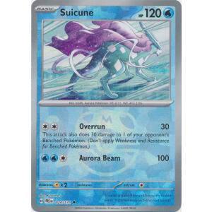 Suicune 024/131 Masterball Prismatic Evolutions, Hobby en Vrije tijd, Verzamelkaartspellen | Pokémon, Losse kaart, Nieuw, Foil