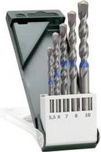 Bosch betonboorset - 5X85 - 6X100 - 6X100 - 8X120 - 10X120, Ophalen of Verzenden, Zo goed als nieuw