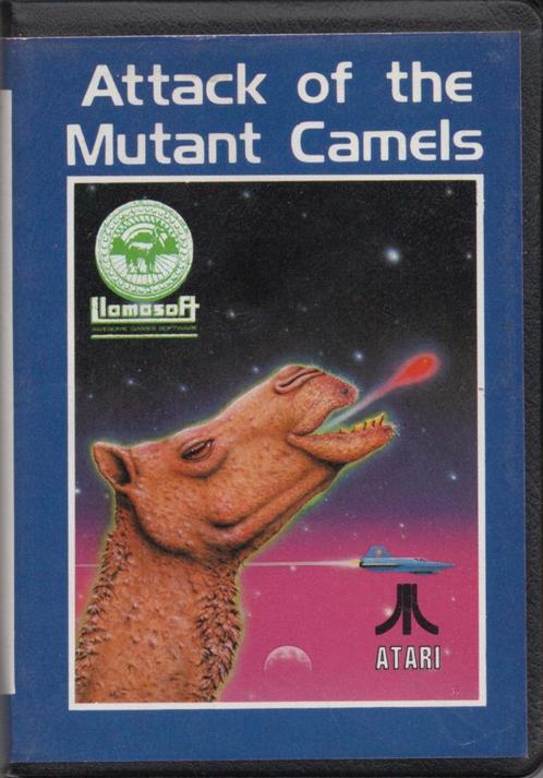 Atari Attack of the Mutant Camels (In doos), Spelcomputers en Games, Games | Atari, Zo goed als nieuw, Verzenden