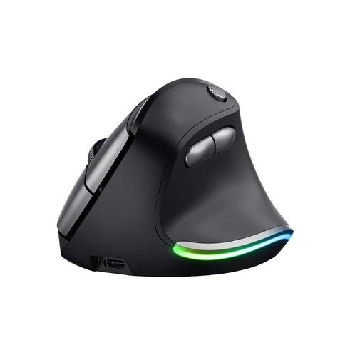 Trust Bayo Wireless Rechargeable Ergonomic Mouse, Computers en Software, Muizen, Verzenden