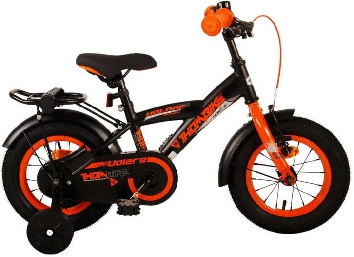 Volare Thombike Kinderfiets - Jongens - 12 inch - Zwart Oran, Fietsen en Brommers, Fietsen | Kinderfietsjes, Nieuw, Ophalen of Verzenden
