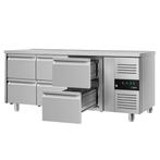 GGM Gastro | Koelwerkbank ECO - 1795x700mm - met 6 laden - |, Verzenden, Nieuw in verpakking, RVS Meubilair