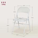 TRUUSK Set Van 4 Klapstoelen, Draagbare Bureaustoel Met Kuss, Huis en Inrichting, Stoelen, Verzenden, Nieuw