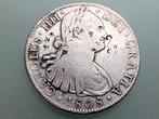 Spanje. Carlos IV. 8 Reales 1808 Mexico TH (Zonder