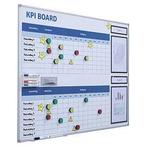 Kpi bord + starterkit visual management 90x120cm | 1 stuk, Ophalen of Verzenden
