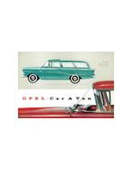 1957 OPEL OLYMPIA CARAVAN BROCHURE NEDERLANDS, Boeken, Auto's | Folders en Tijdschriften, Nieuw, Author, Opel