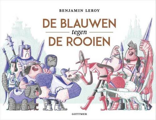 Boek: De Blauwen tegen de Rooien - (als nieuw), Boeken, Overige Boeken, Zo goed als nieuw, Verzenden