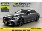Mercedes-Benz C-Klasse 180 AMG 157PK Pano Sfeer Cam €470pm, Automaat, Nieuw, Zilver of Grijs, Benzine