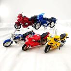 1:43 - Model motorfiets (5) - Lot met 5 modelmotorfietsen:, Nieuw