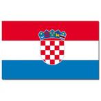 Gevelvlag/vlaggenmast vlag Kroatie 90 x 150 cm - Kroatie v.., Nieuw, Ophalen of Verzenden