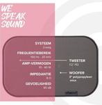 2dekans | Artsound UNI20, Set van 2 passieve luidsprekers,, Ophalen of Verzenden, Zo goed als nieuw