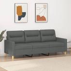 Grijze Stoffen Bank 3-zits - Tweedekansje! Comfortabel &..., Huis en Inrichting, Banken | Bankstellen, 150 tot 200 cm, 75 tot 100 cm