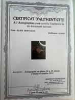 Bertrand Blier - Autographe, Verzamelen, Nieuw