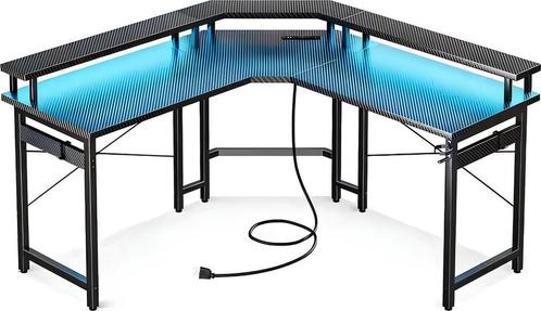 Lugia Hoekbureau - Gaming Bureau - L-Vormig 130cm x 78cm x, Computers en Software, Monitoren, Gebruikt, Ophalen of Verzenden