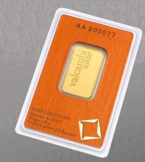 20 gram - Goud, Postzegels en Munten, Edelmetalen en Baren
