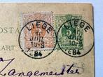 België - Europa, Stad en Landschap, Postgeschiedenis - Luik,, Postzegels en Munten, Gestempeld
