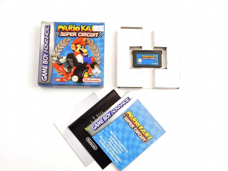 Mario Kart Super Circuit [Gameboy Advance], Spelcomputers en Games, Games | Nintendo Game Boy, Zo goed als nieuw, Ophalen of Verzenden