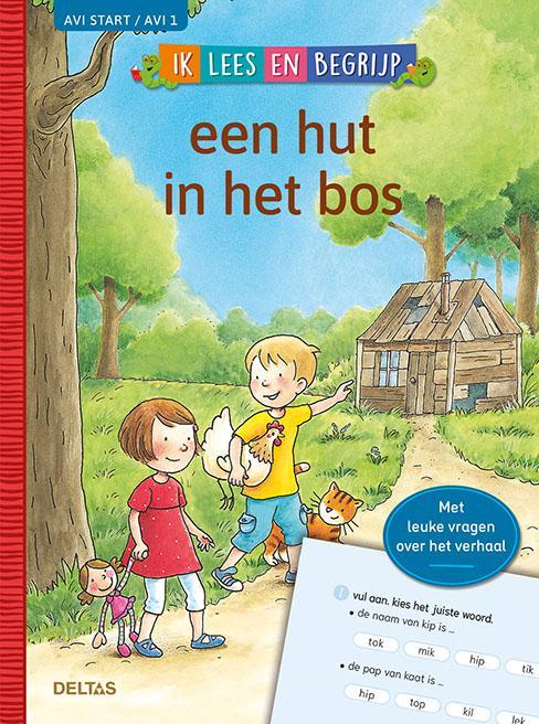 Een hut in het bos (AVI START / AVI 1) / Ik lees en begrijp, Boeken, Kinderboeken | Jeugd | onder 10 jaar, Zo goed als nieuw, Verzenden
