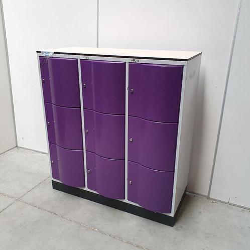 9-deurs CP lockerkast MET SCHADE - 125x115x48 cm, Huis en Inrichting, Kasten | Lockerkasten, Ophalen of Verzenden