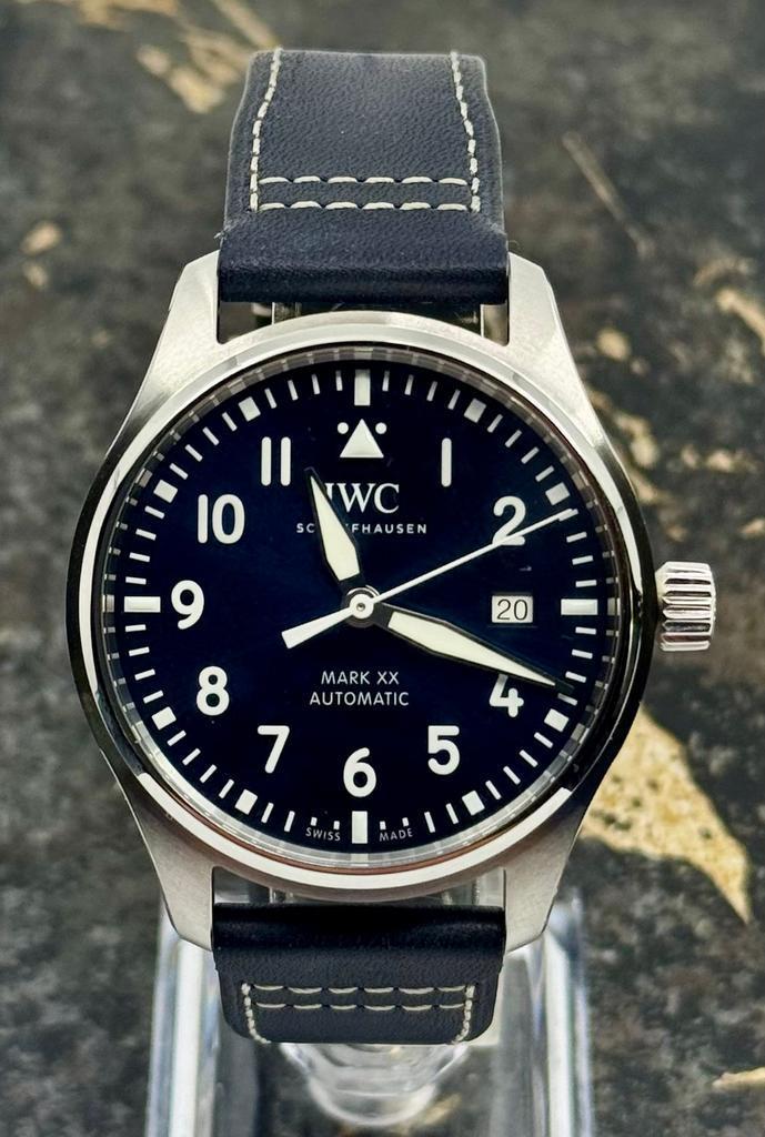IWC Pilots Watch Mark XX 40mm - Blue Dial - IW328203, Sieraden, Tassen en Uiterlijk, Horloges | Heren, Polshorloge, Nieuw