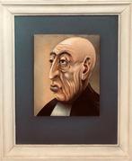 Karel Moers (1932-2016) - Portret van een rechter, Antiek en Kunst