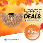 Plafondlamp Grape – Moderne amber glas lamp, Verzenden, Nieuw