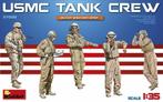 Miniart - Usmc Tank Crew (Min37008), Nieuw, 1:50 tot 1:144