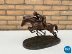 Online veiling: bronzen amazone op paard|64552
