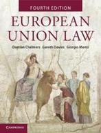 European Union Law 9781108463591, Zo goed als nieuw, Verzenden