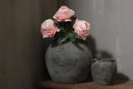 Zijden Pioenroos bloeiend roze 50 cm, Ophalen of Verzenden, Nieuw
