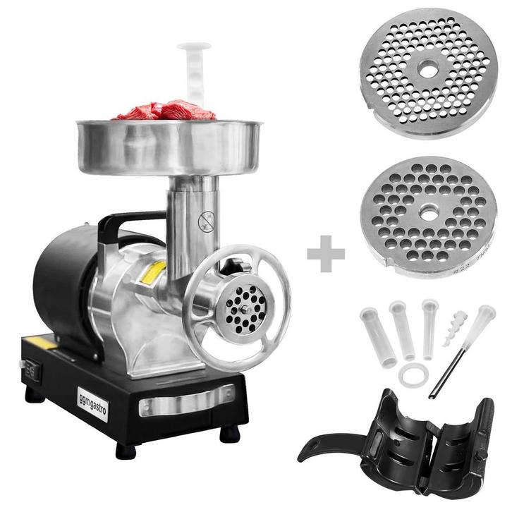 GGM Gastro | Elektrische vleesmolen 12 - 200-240kg/uur - 550, Zakelijke goederen, Horeca | Keukenapparatuur, Nieuw in verpakking