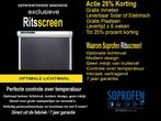 Actie Ritsscreens 25% korting solar of elektrisch, Nieuw