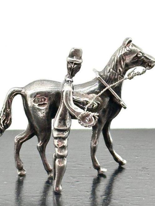 No reserve-Massieve handgemaakte Hollands zilveren miniatuur, Antiek en Kunst, Antiek | Goud en Zilver