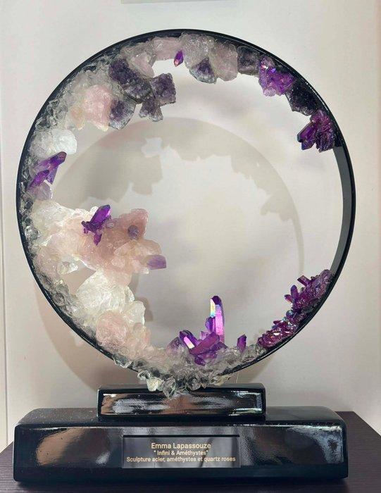 Emma Lapassouze - Infini & Améthystes, Antiek en Kunst, Kunst | Designobjecten