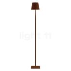Zafferano Poldina Acculamp LED, bruin - 52/87/122 cm, Verzenden, Nieuw