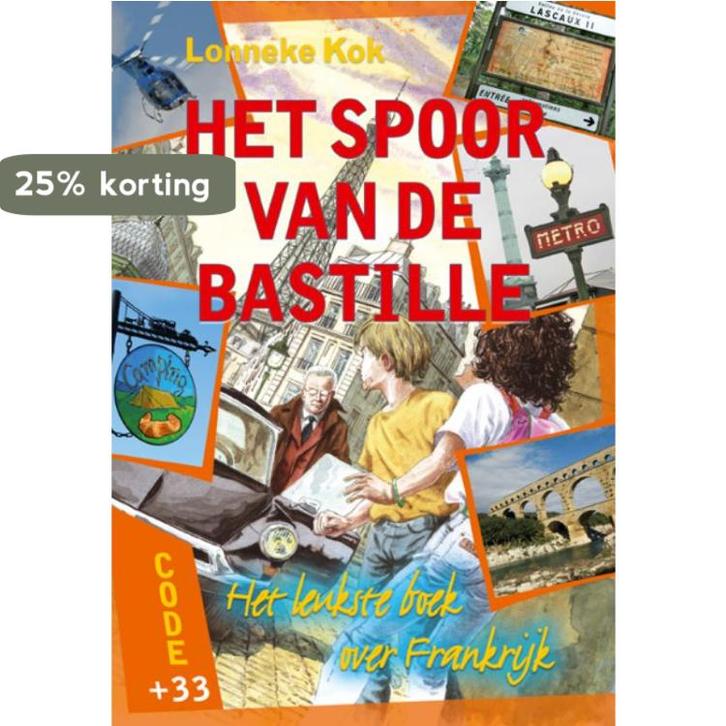 Code +33 Het spoor van de Bastille / Code + landenboeken, Boeken, Kinderboeken | Jeugd | 10 tot 12 jaar, Zo goed als nieuw, Verzenden