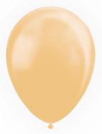 Perzikkleur Ballonnen Pastel Macaron 30cm 100st, Verzenden, Nieuw