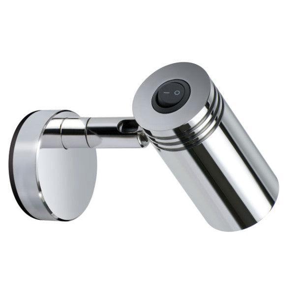 Bieden: Quick JACOB LED adjustable reading light 12/24V chr, Watersport en Boten, Bootonderdelen, Elektra en Verlichting, Nieuw