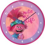 Trolls World Tour Music Is Life Wandklok, Verzenden, Nieuw