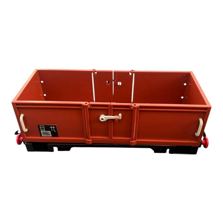 Playmobil Trein Wagon Hoge Board - Bruin (4110), Kinderen en Baby's, Speelgoed | Playmobil, Zo goed als nieuw, Verzenden