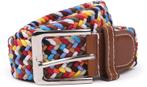 Suitable Geweven Riem Multicolour maat 85 Heren, Verzenden, Nieuw, Suitable, Echt leder