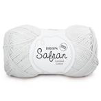 DROPS Safran Uni Colour - 17 wit - Katoen Garen, Ophalen of Verzenden, Nieuw