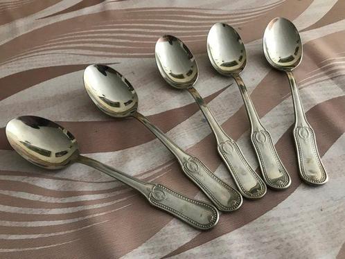 Tafelservies voor 6 (23) - Staal - Tafelservice lepel mes, Antiek en Kunst, Antiek | Meubels | Tafels